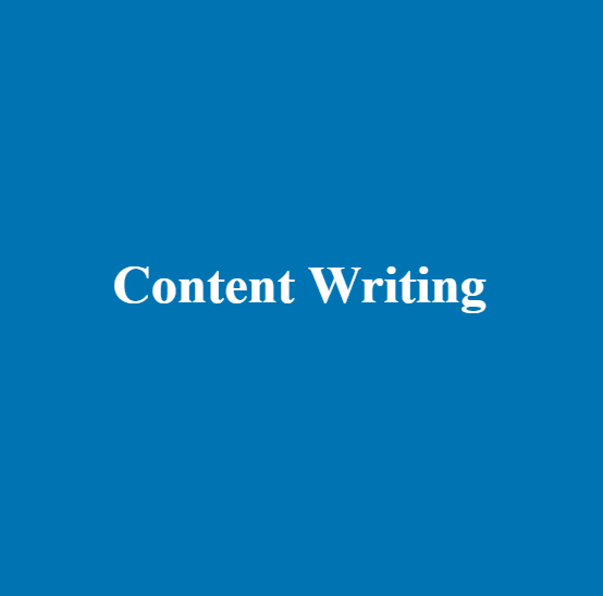 Content writing