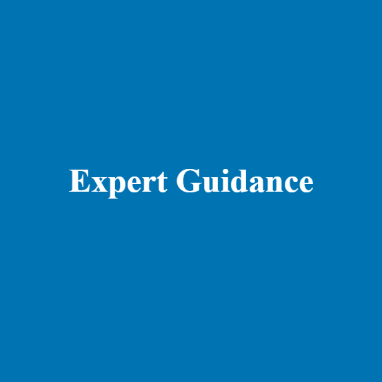 Expert Guidance