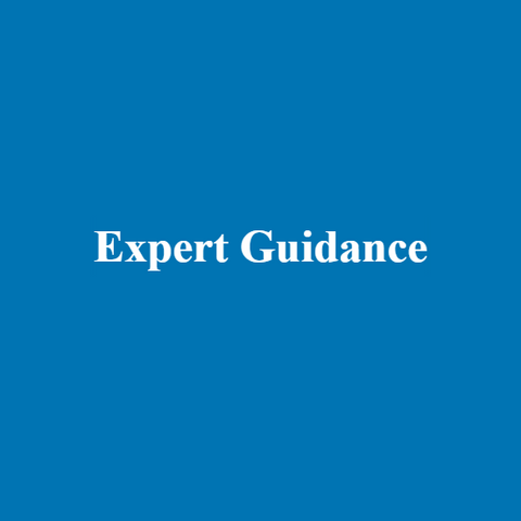 Expert guidance