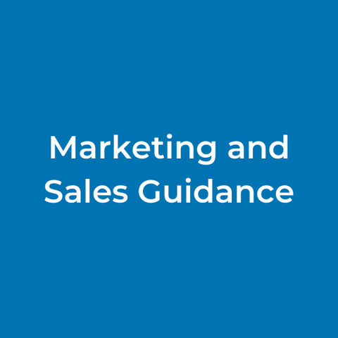Marketing and Sales Guidance