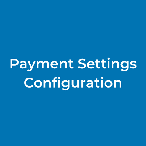 Payment Settings Configuration