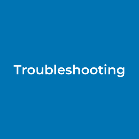 Troubleshooting