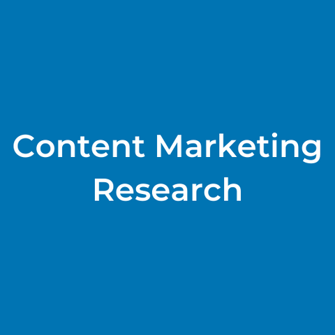 Content Marketing Research